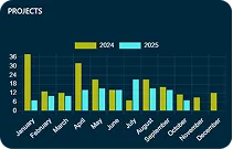 Projects chart