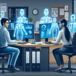 Artistic picture depicting Virtual assistants for data entry in insurance agencies for Agency VA and the AVA remote worker software.